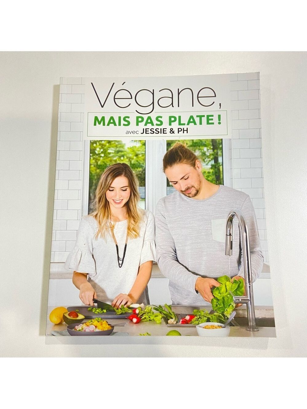 New Végane, Mais Pas Plate! Jessie&PH French Vegan Recipe Book Plant-Based Cooki